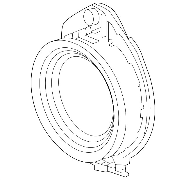 Genuine GM Rear Dr Speaker 42740080