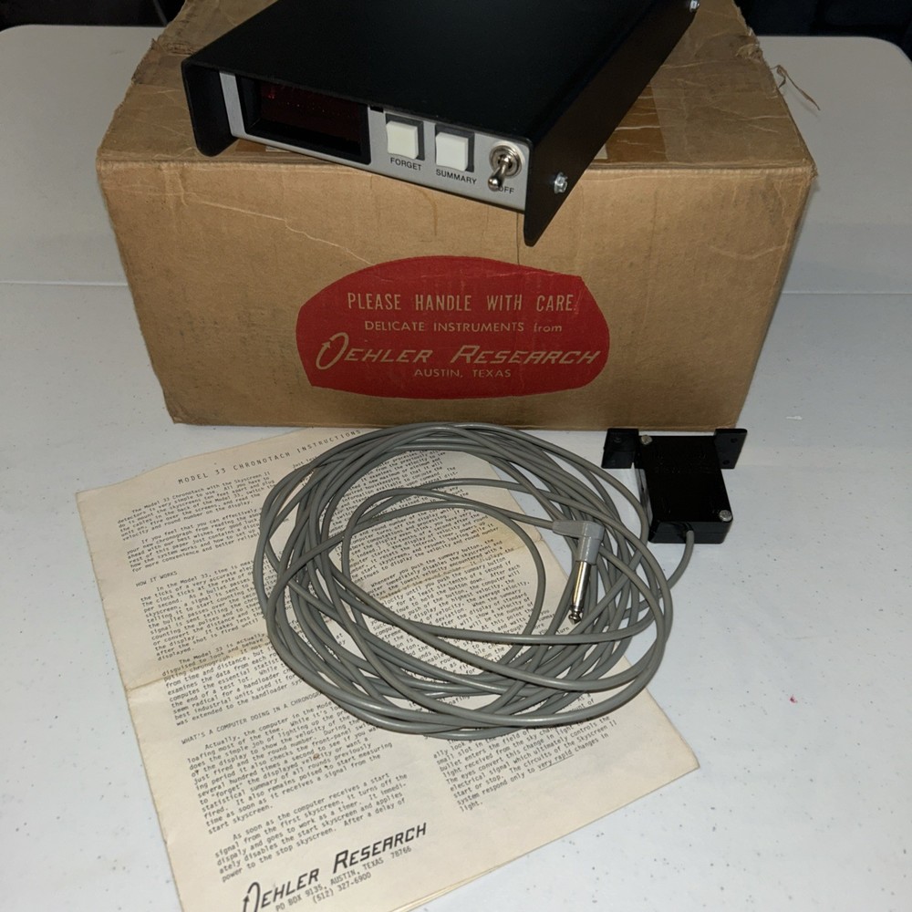 Oehler Research Model 33 Chronograph