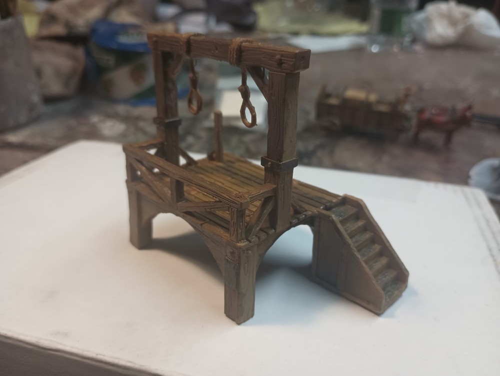 Resin printed Gallows