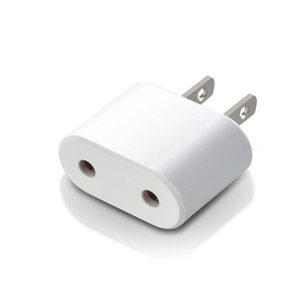 ELECOM Conversion Plug for Japan, Type C, White, T-NHPACWH