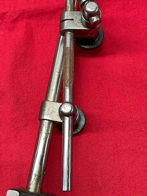 Starrett 657AA Magnetic Base Indicator Holder, Complete Set DISPLAY