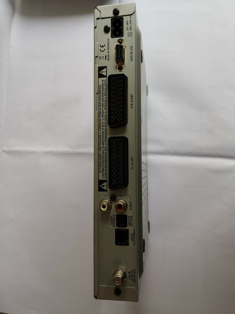 Sky decoder digital tv model dsb b550N scart metallic dolby digital
