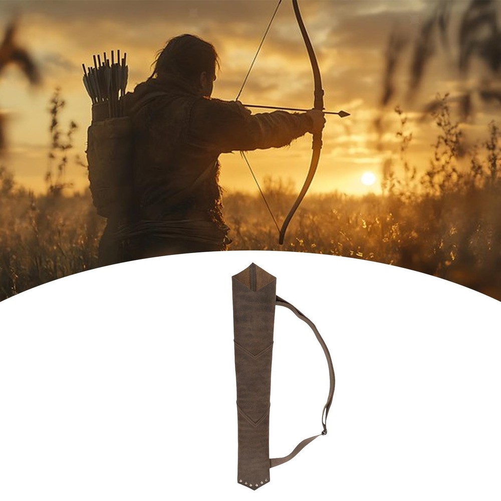 Medieval Back Quiver Lightweight Adjustable Outdoor