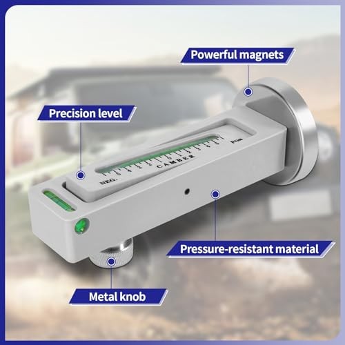 Adjustable Magnetic Gauge Tool - Wheel Camber, Caster Pillar - 2 Pack