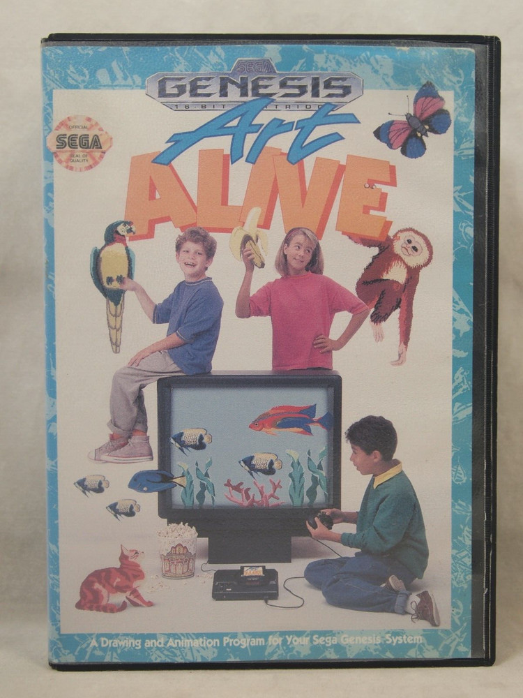 Art Alive Case (SEGA Genesis) Authentic BOX ONLY