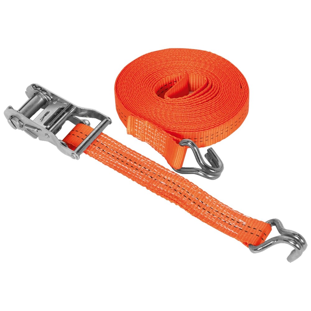 Sealey Ratchet Tie Down 35mm x 6m Polyester Webbing 2000kg Breaking Strength