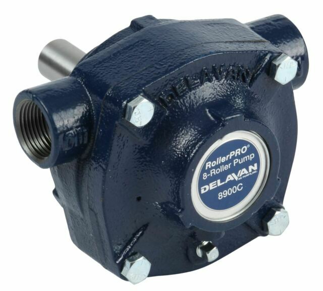Delavan 8900C 24GPM 1000 RPM Cast Iron 8-Roller Pump
