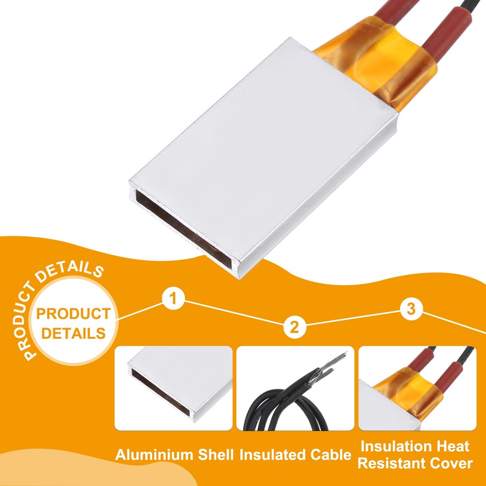 2 Pcs Heating Element 220V 2W-30W 60C Heating Plate