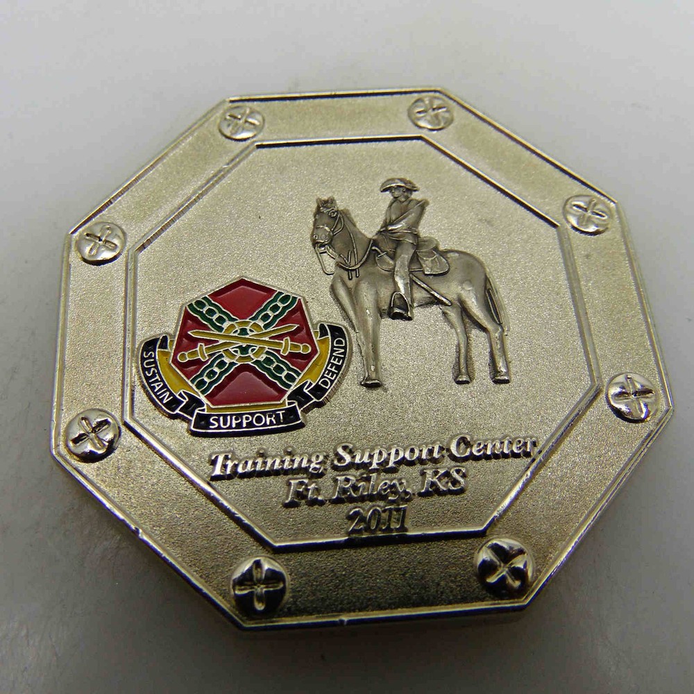 CONSTRUCTION SUSTAIN SUPPORT DEFEND CHALLENGE COIN