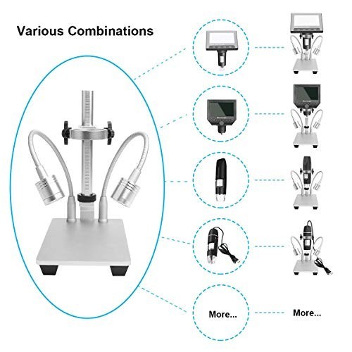 Universal Adjustable Desktop Stand Holder for USB Digital Microscope & Endoscope