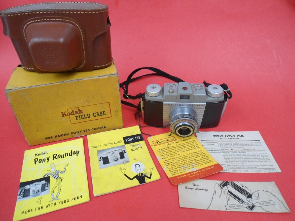 Kodak Pony 135 Camera & Case
