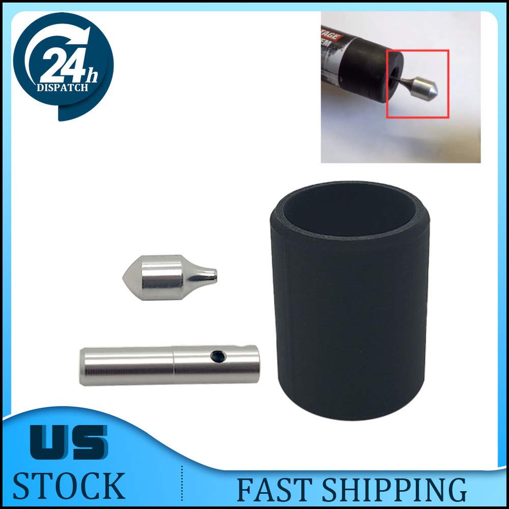 For Harbor Freight Powder Coat Gun DIFFUSER &MIXING TUBE COMBO 3-PC Set