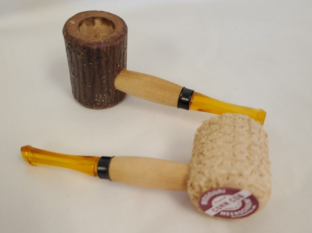 Missouri Original Corn Cob Meerschaum Pipe & other Pipe