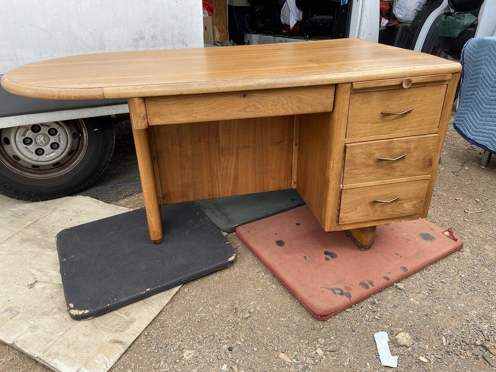 Vintage Art Deco Desk Needs Restoration