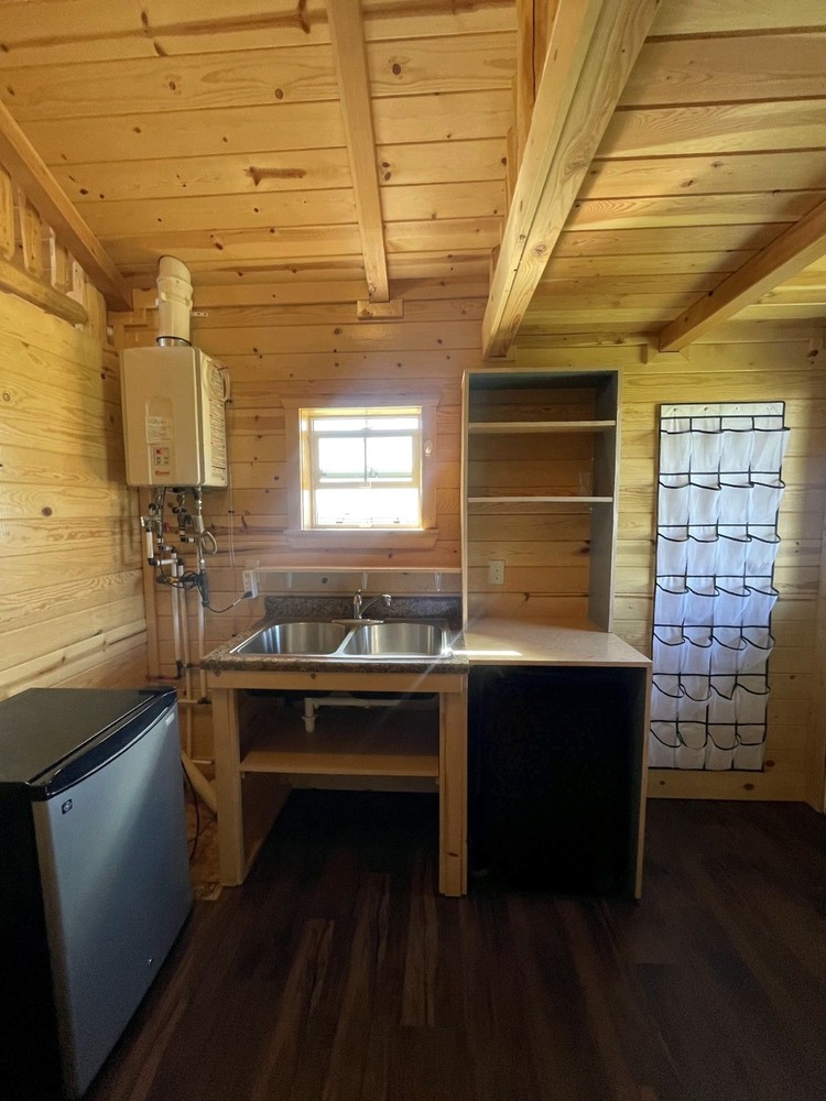 Tiny Cabin ready to live in!