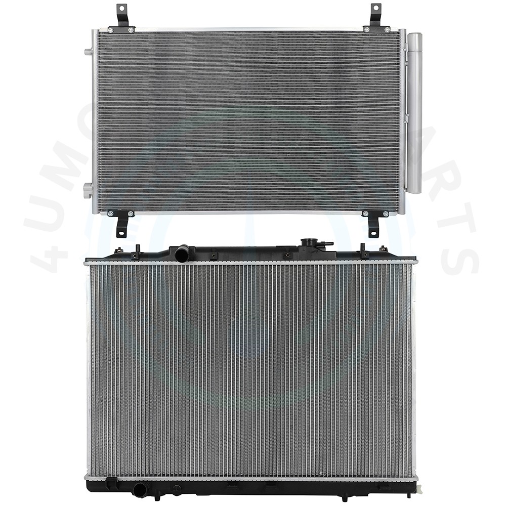 Radiator & AC Condenser Cooling Kit For 2014-20 Acura MDX 2016-19 Honda Pilot