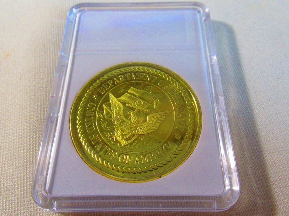 US NAVY - USS Prairie (AD–15) Challenge Coin