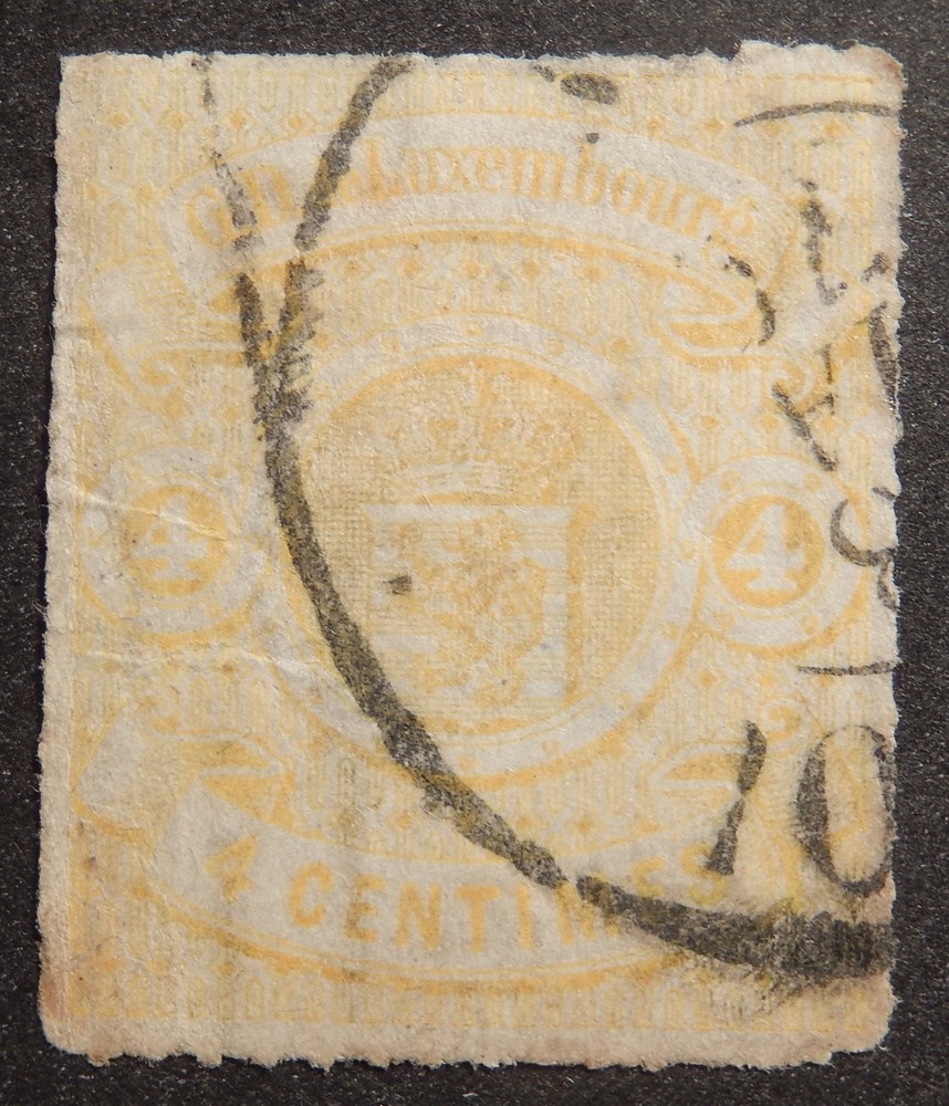 Luxembourg Scott # 15, Used