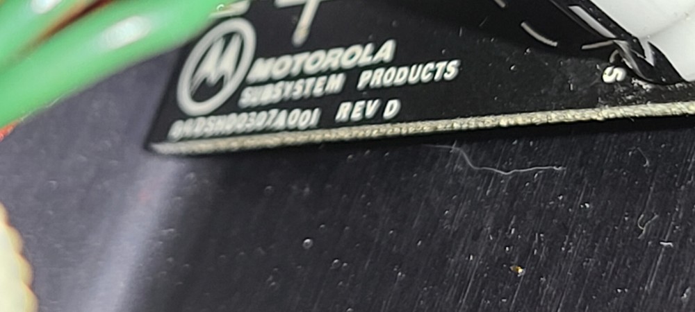 Motorola Subsystems PLT 811 Power Supply