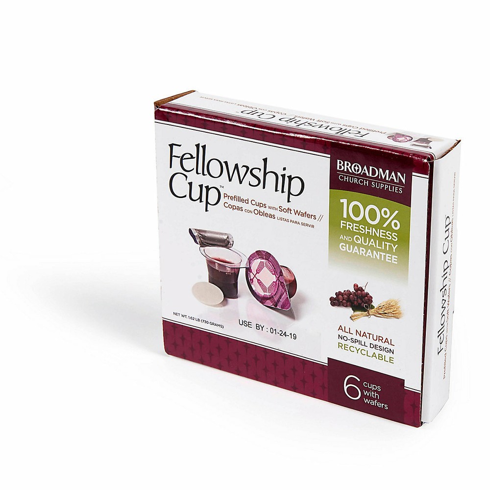 Communion Fellowship Cup 6 (Juice and Wafer)