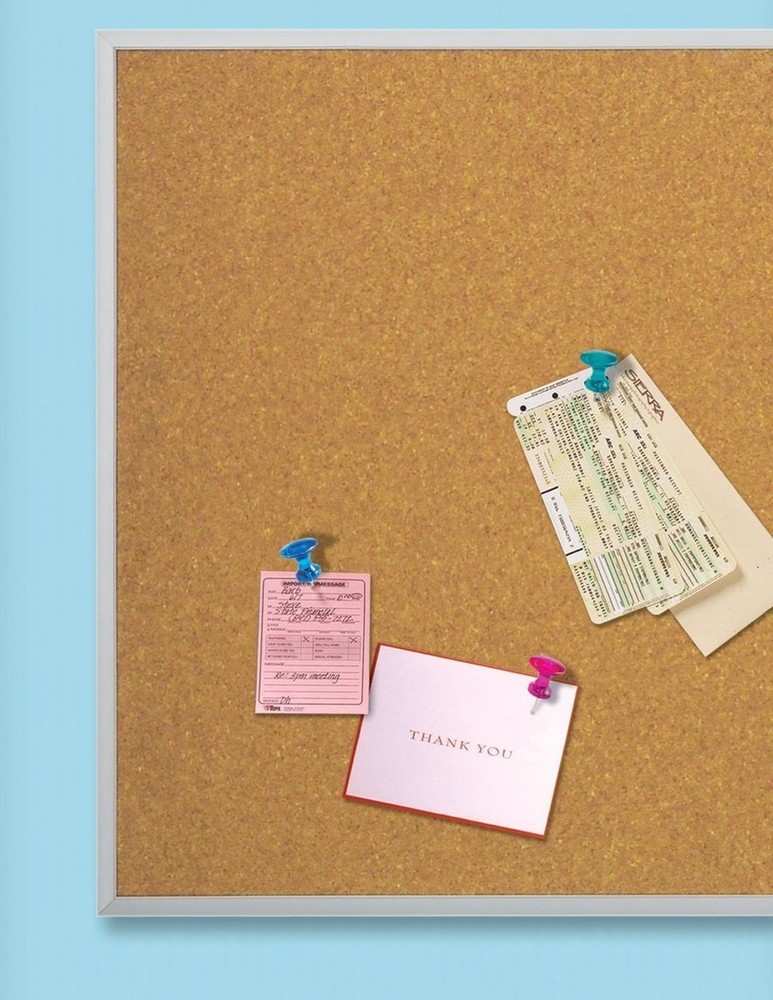 Quartet Push Pins, 1-Inch, Assorted Colors, 30 Pack