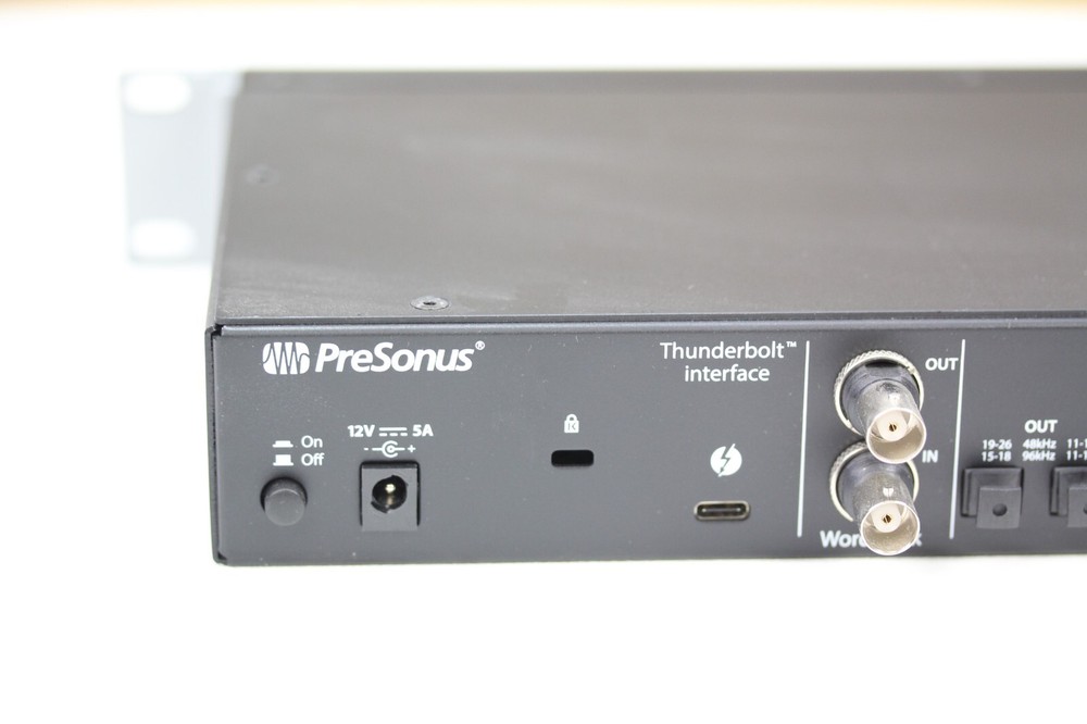 PreSonus Quantum 2626 Thunderbolt 3 Audio Interface open box w/ power supply