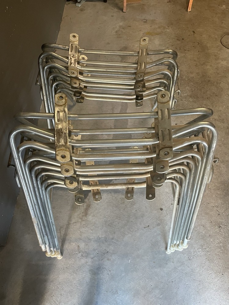 Mid Century Modern EAMES HERMAN MILLER NARROW BASE SHELL CHAIR STACKING BASE
