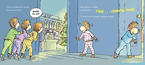 Five Little Monkeys Looking for Santa Board Book