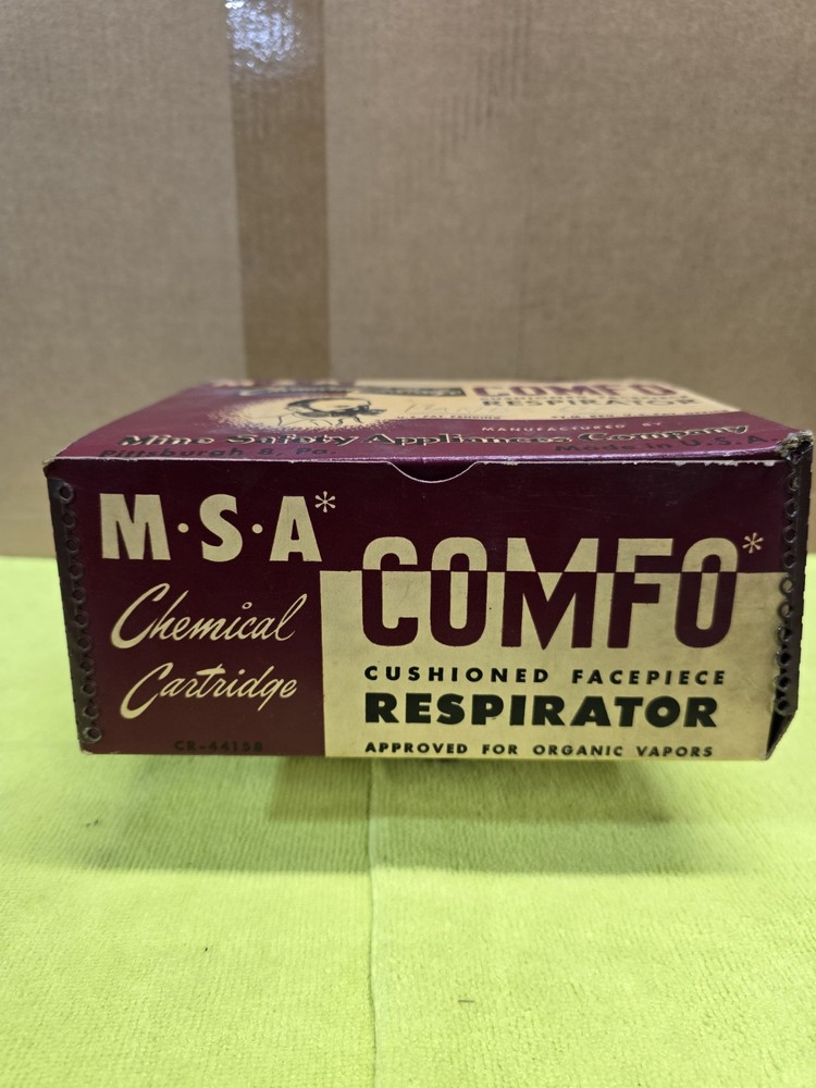 Vintage MSA Comfo Respirator Lot