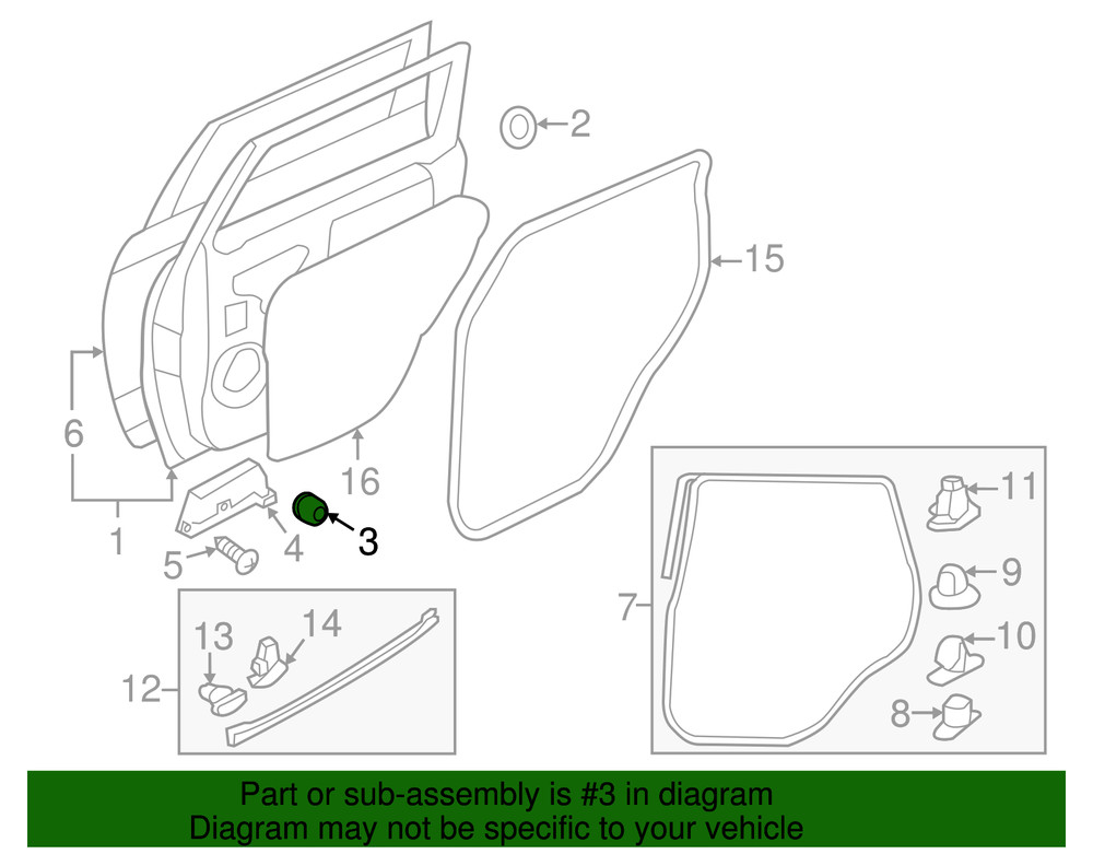 Genuine Mitsubishi Bumper MR573227