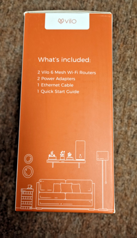 Vilo 6 Mesh Wi-Fi Router (2 Pack)