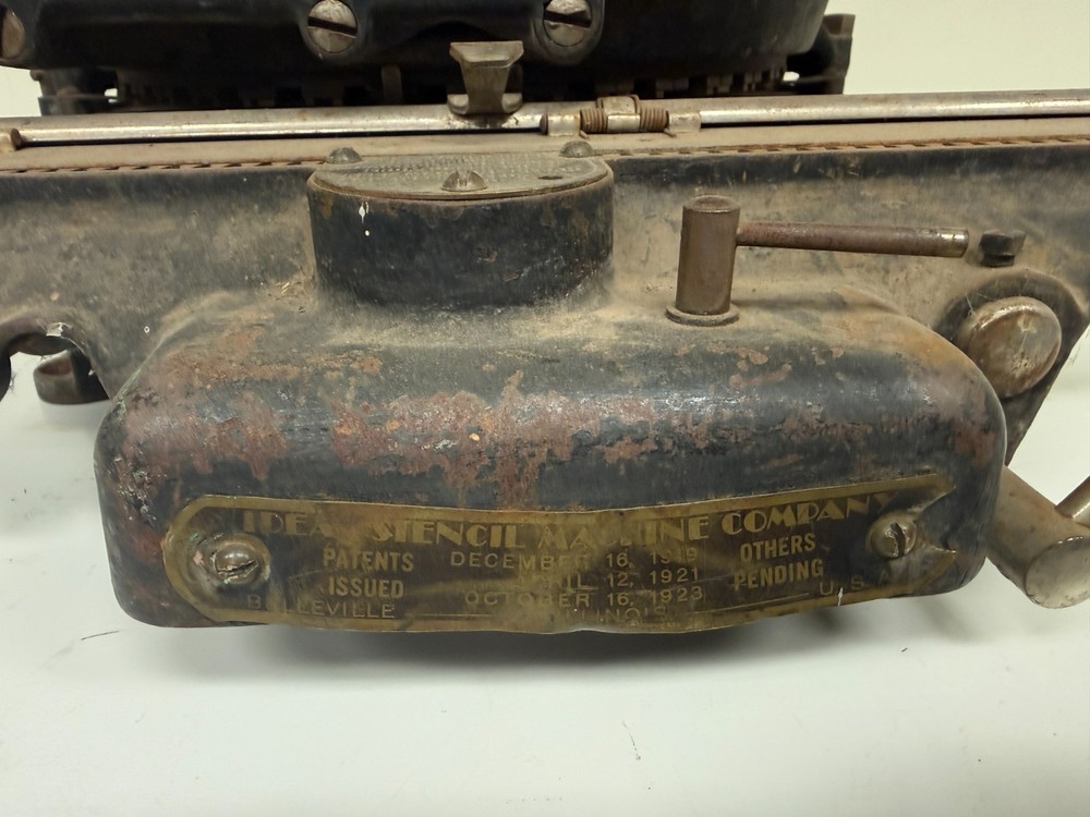Vintage Ideal Stencil Machine No. 2
