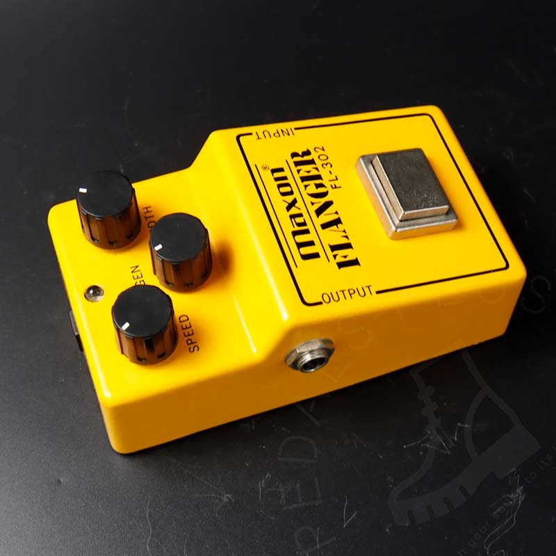 Maxon FL-302 Flanger 1980s - Yellow