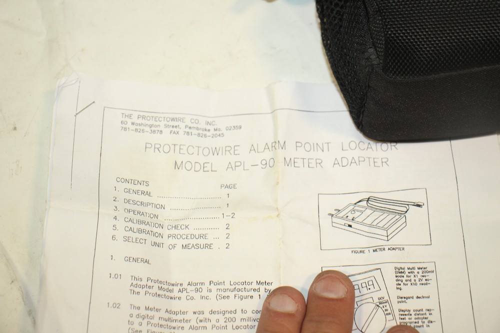 Protectowire Alarm Point Locator APL-90