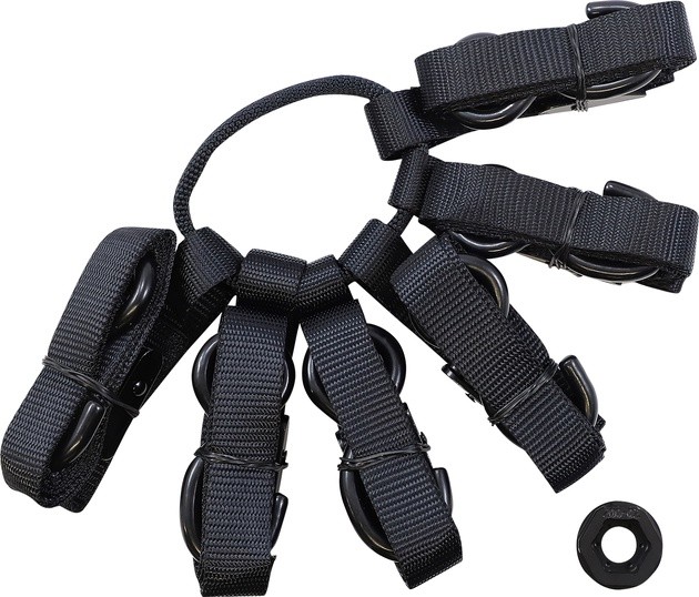 Moose UTV Cargo Straps Black