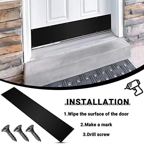 Aluminum Door Kick Plate