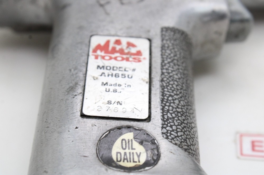 Mac Tools AH650 Chrome Air Hammer USA Tested