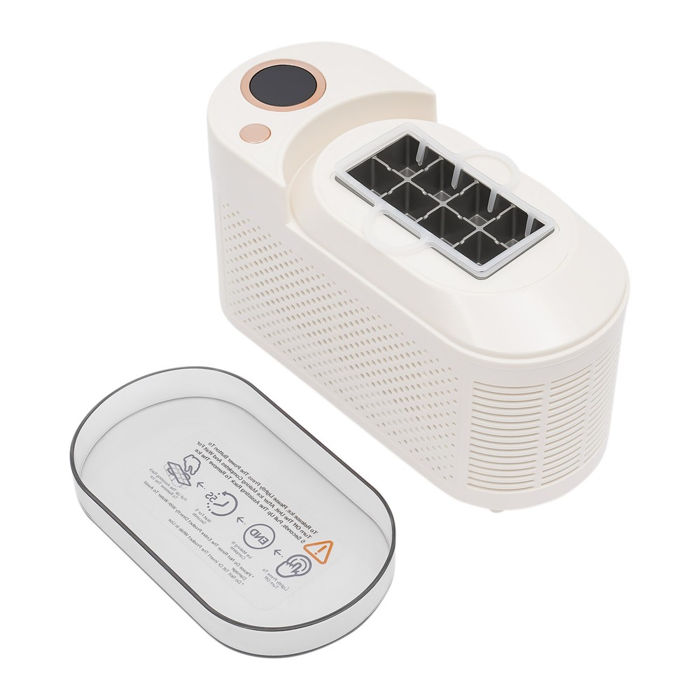 8 Cubes Mini Countertop Ice Maker Compact Ice Machine For Car/Travel Ice Maker