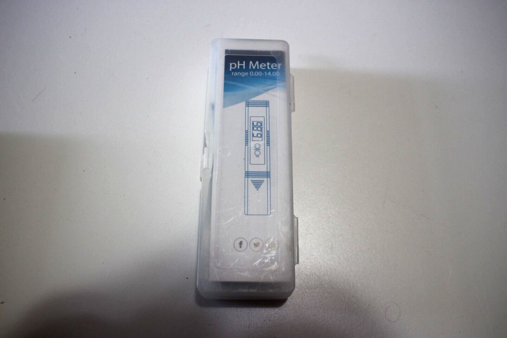 2-PACK pH METER RANGE 0.00-14.00 WATER TESTER WITH ATC