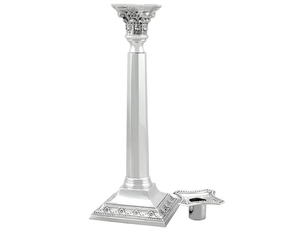 Antique George VI Sterling Silver Candlesticks (1937)