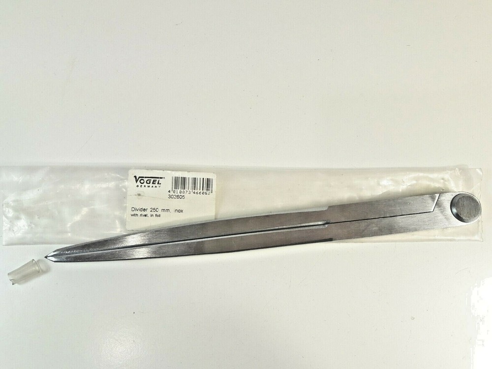 Vögel V made Chromed Caliper Compass Divider 0-250mm