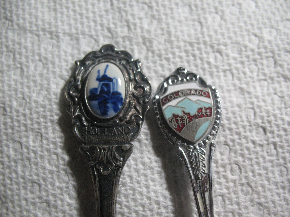 souvenir spoons lot