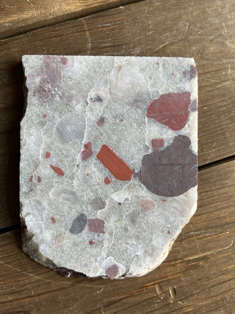 Michigan Pudding Stone slab 1 A+