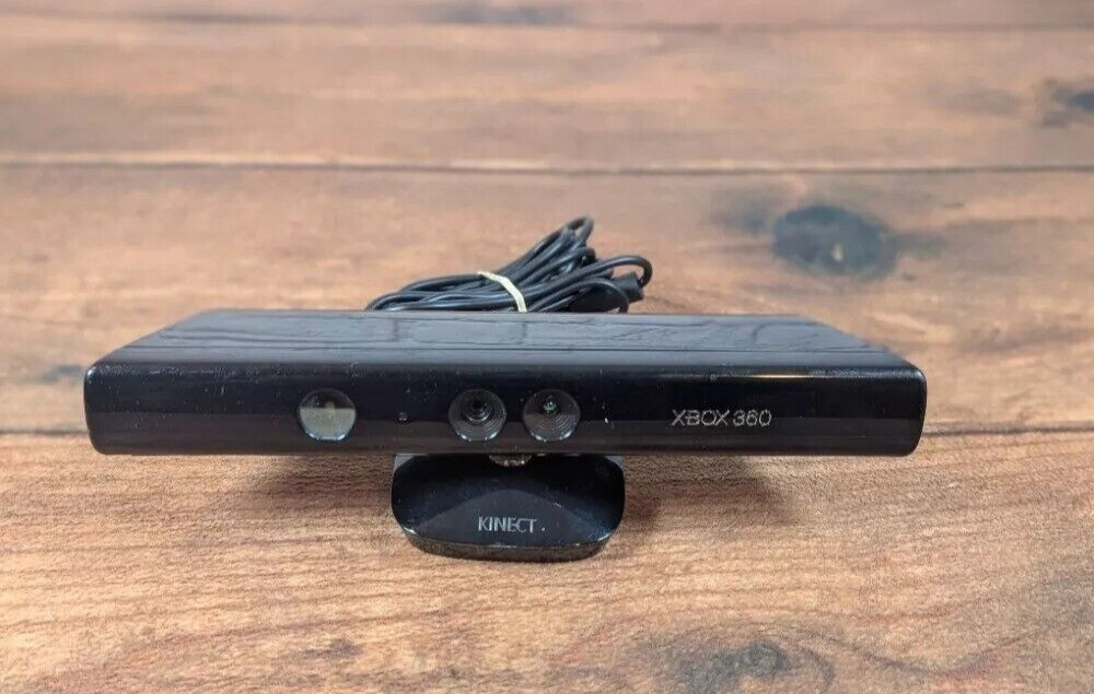 Xbox 360 Kinect Motion Sensor Camera Games Controller Black