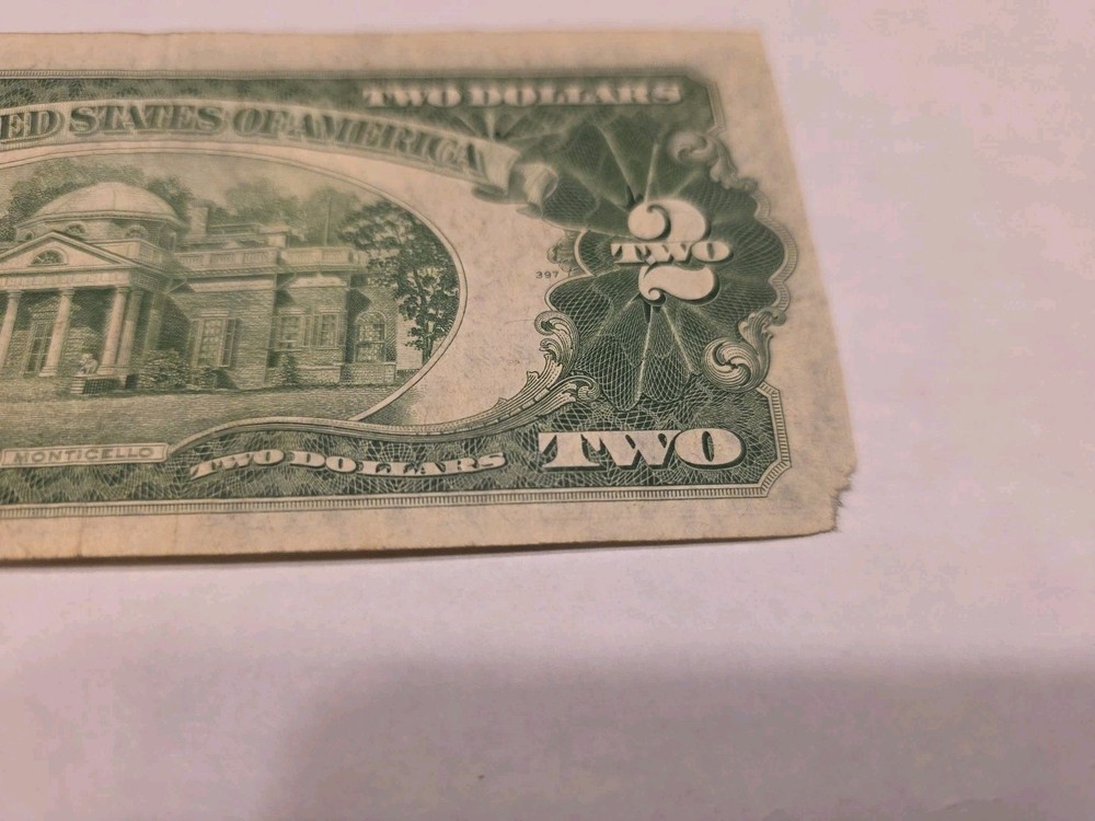 1953 B $2 YELLOW Seal Note