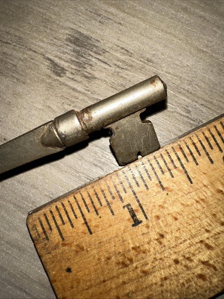 Antique Skeleton Key Lockwood #1 Legit Antique Key! Solid Barrel