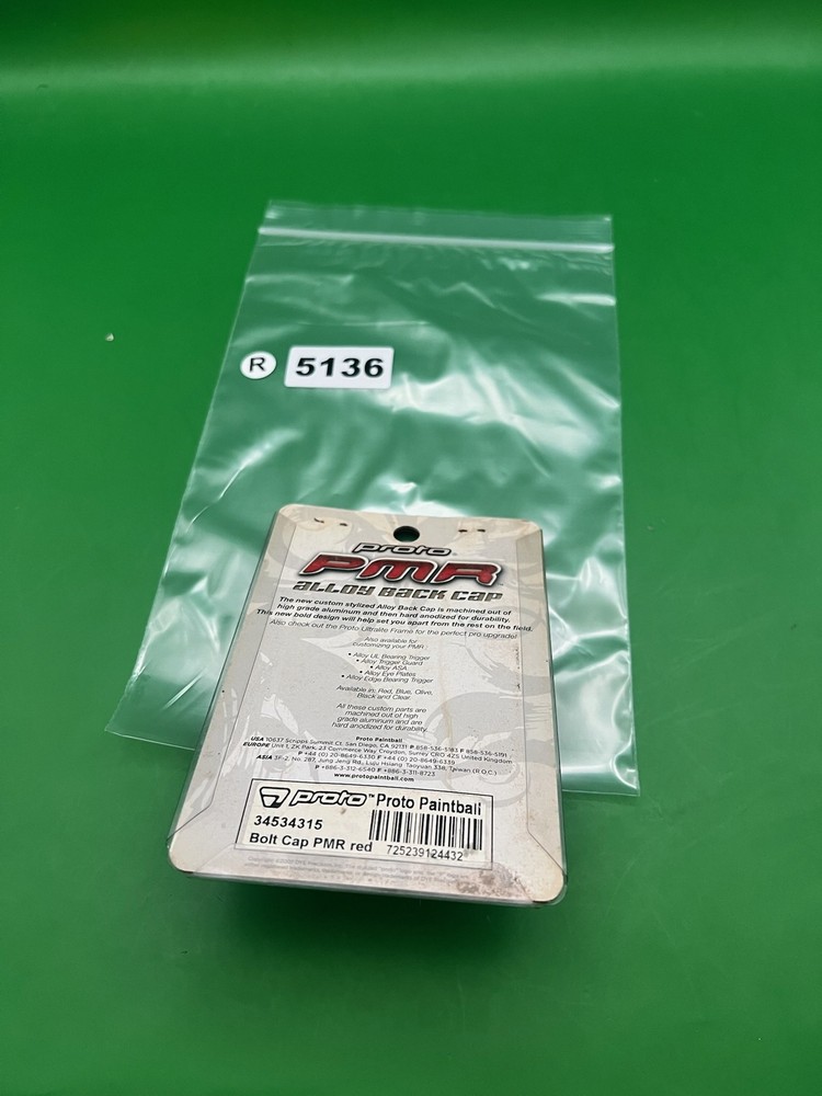 Proto PMR Bolt Cap Red