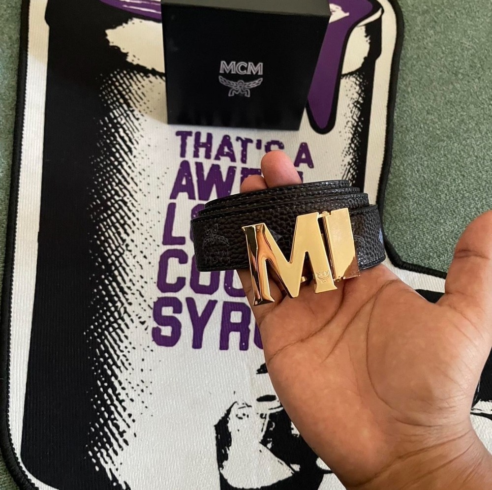 MCM Men’s Leather Belt