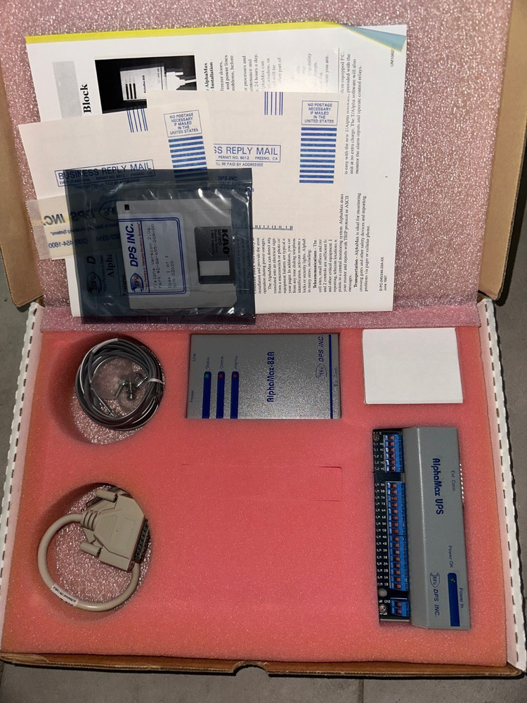 DPS Telecom AlphaMax Remote Alarm Detection System Telemetry Network Monitoring