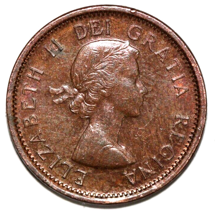 Canada  1959   Cent  Elizabeth II   19mm